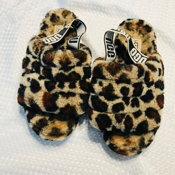 Ugg leopard slippers - Picture 2 of 8